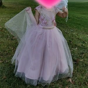 Flower girl toddler dress